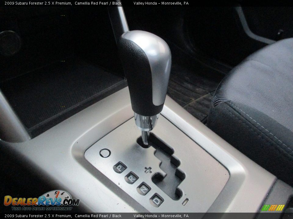 2009 Subaru Forester 2.5 X Premium Camellia Red Pearl / Black Photo #16