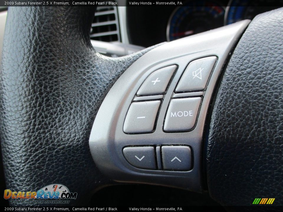 2009 Subaru Forester 2.5 X Premium Camellia Red Pearl / Black Photo #18