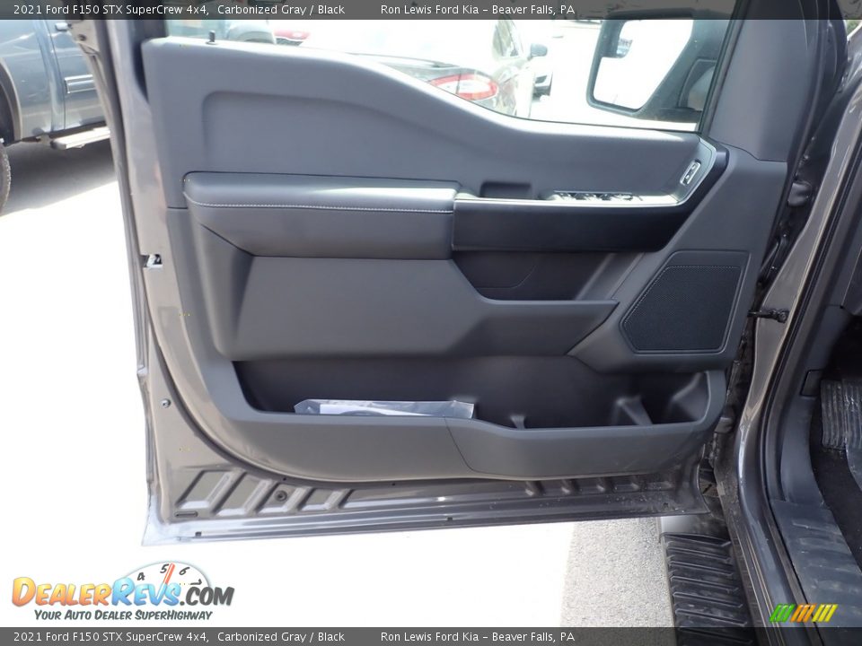 2021 Ford F150 STX SuperCrew 4x4 Carbonized Gray / Black Photo #11
