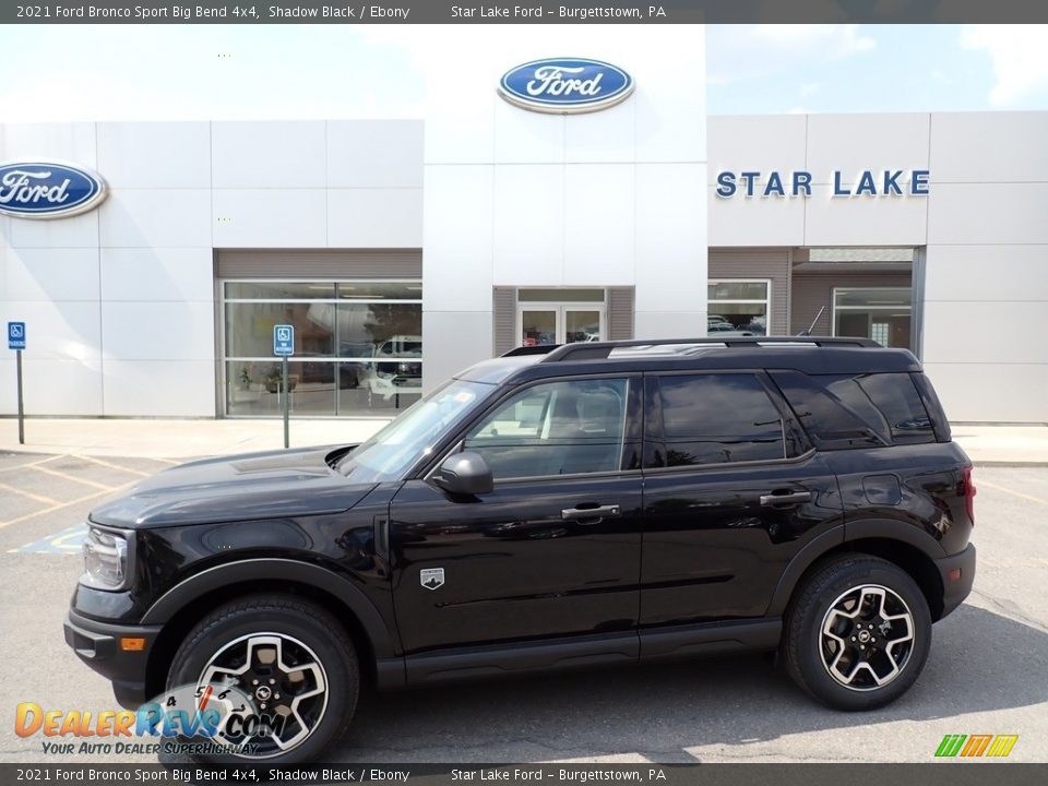 2021 Ford Bronco Sport Big Bend 4x4 Shadow Black / Ebony Photo #1