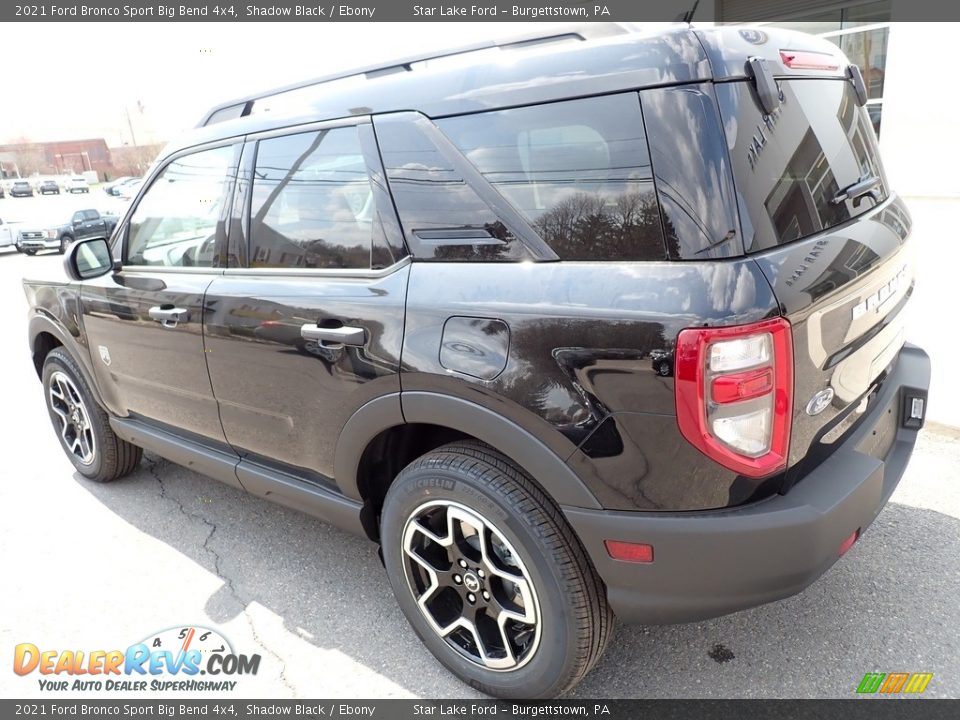 2021 Ford Bronco Sport Big Bend 4x4 Shadow Black / Ebony Photo #3