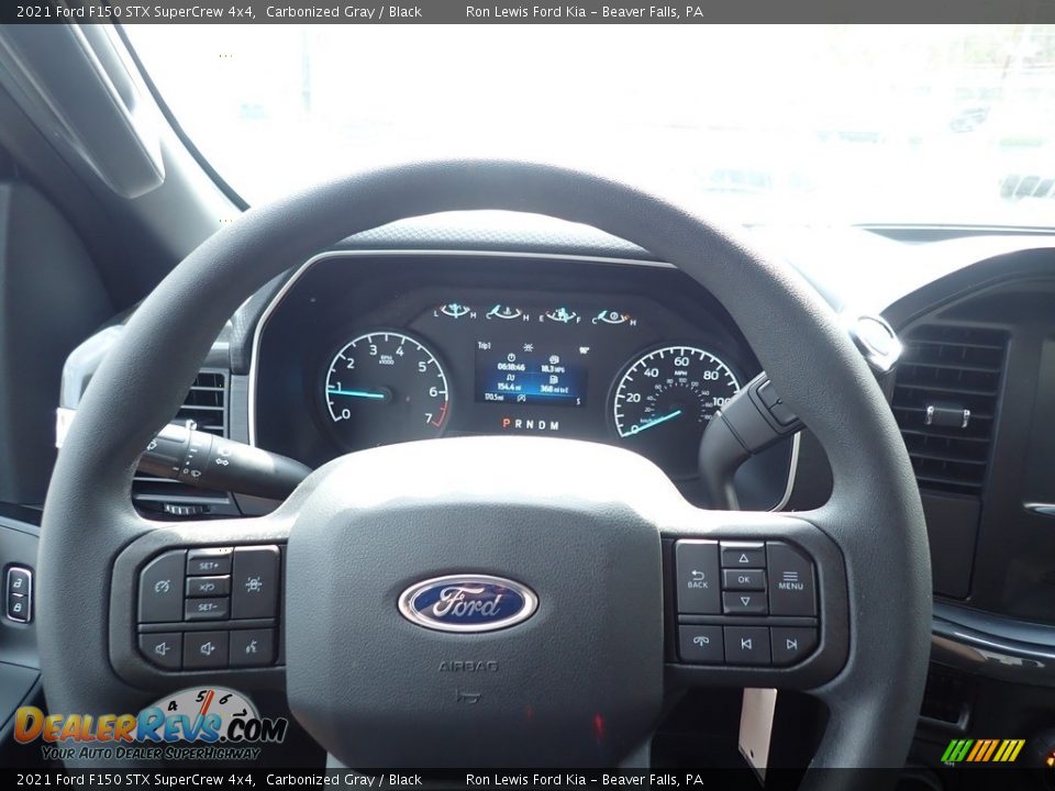 2021 Ford F150 STX SuperCrew 4x4 Carbonized Gray / Black Photo #19