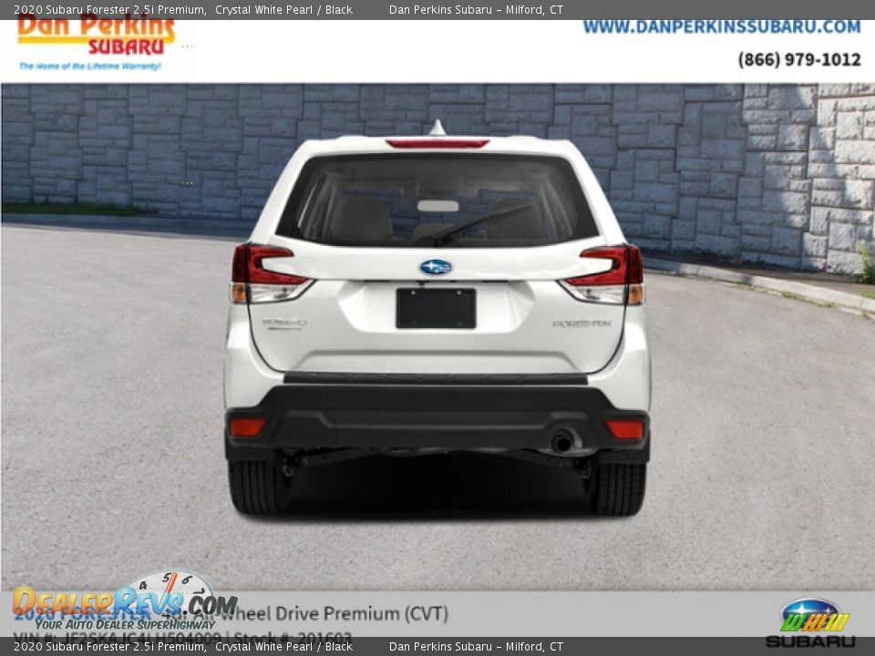 2020 Subaru Forester 2.5i Premium Crystal White Pearl / Black Photo #8