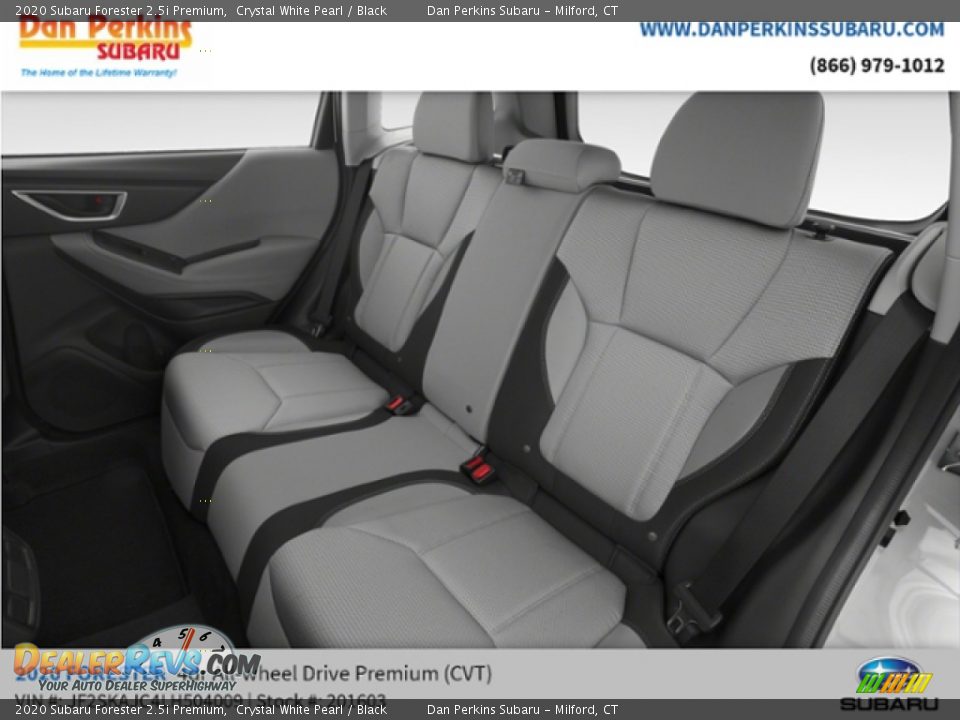 2020 Subaru Forester 2.5i Premium Crystal White Pearl / Black Photo #13