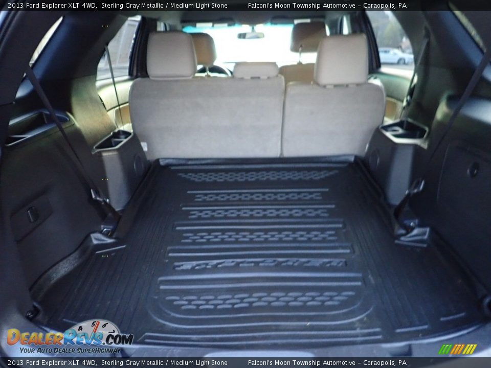 2013 Ford Explorer XLT 4WD Sterling Gray Metallic / Medium Light Stone Photo #4