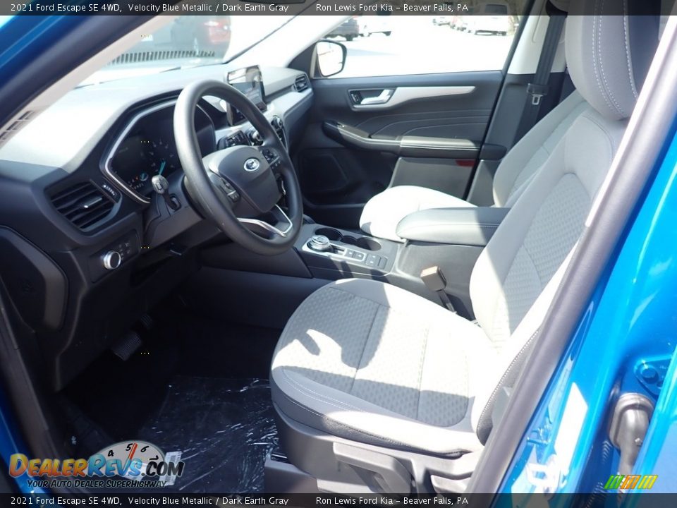 2021 Ford Escape SE 4WD Velocity Blue Metallic / Dark Earth Gray Photo #15