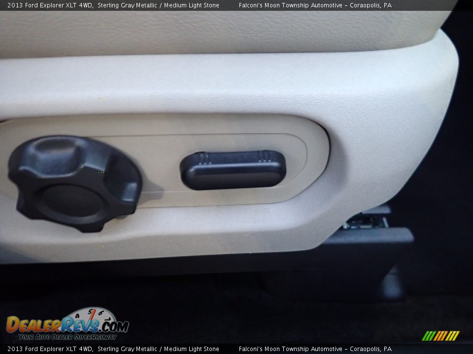 2013 Ford Explorer XLT 4WD Sterling Gray Metallic / Medium Light Stone Photo #13