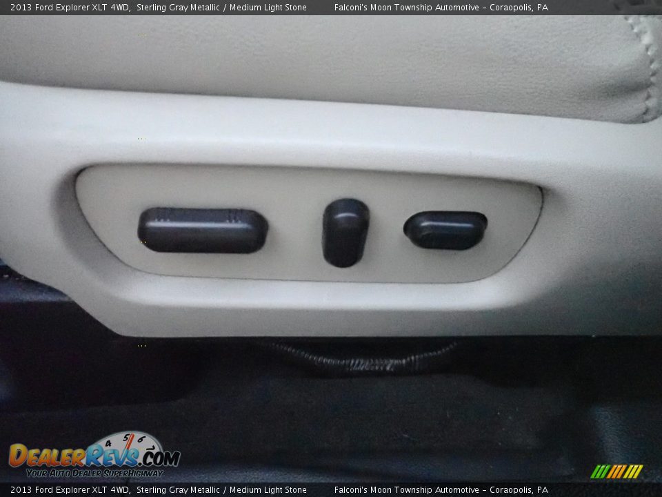 2013 Ford Explorer XLT 4WD Sterling Gray Metallic / Medium Light Stone Photo #20