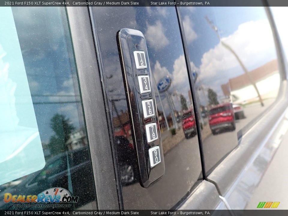 2021 Ford F150 XLT SuperCrew 4x4 Carbonized Gray / Medium Dark Slate Photo #9