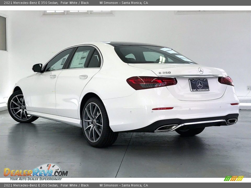 2021 Mercedes-Benz E 350 Sedan Polar White / Black Photo #2