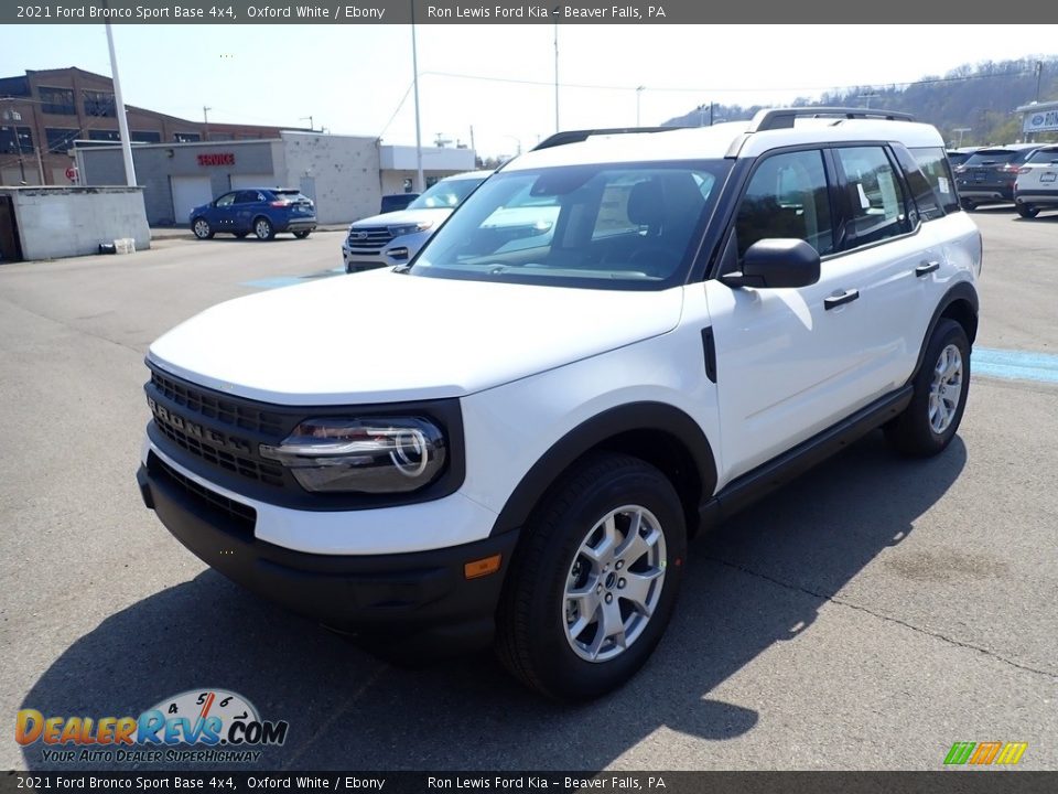 2021 Ford Bronco Sport Base 4x4 Oxford White / Ebony Photo #5