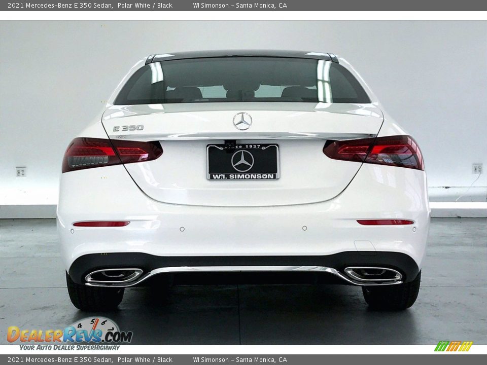 2021 Mercedes-Benz E 350 Sedan Polar White / Black Photo #3