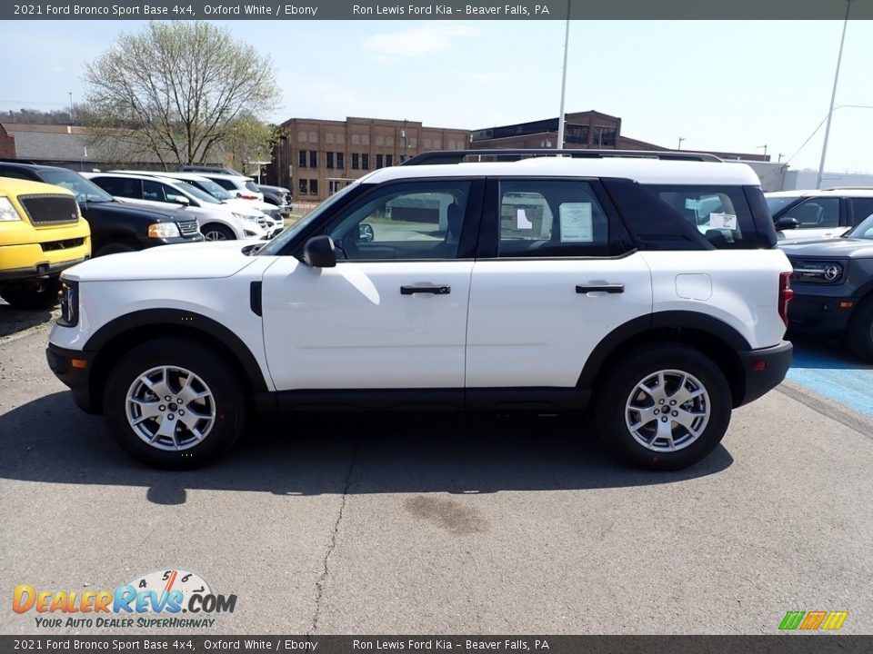 2021 Ford Bronco Sport Base 4x4 Oxford White / Ebony Photo #6