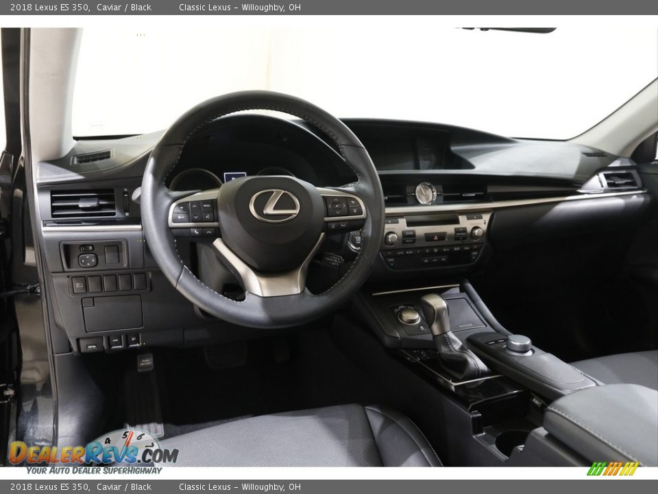 2018 Lexus ES 350 Caviar / Black Photo #6