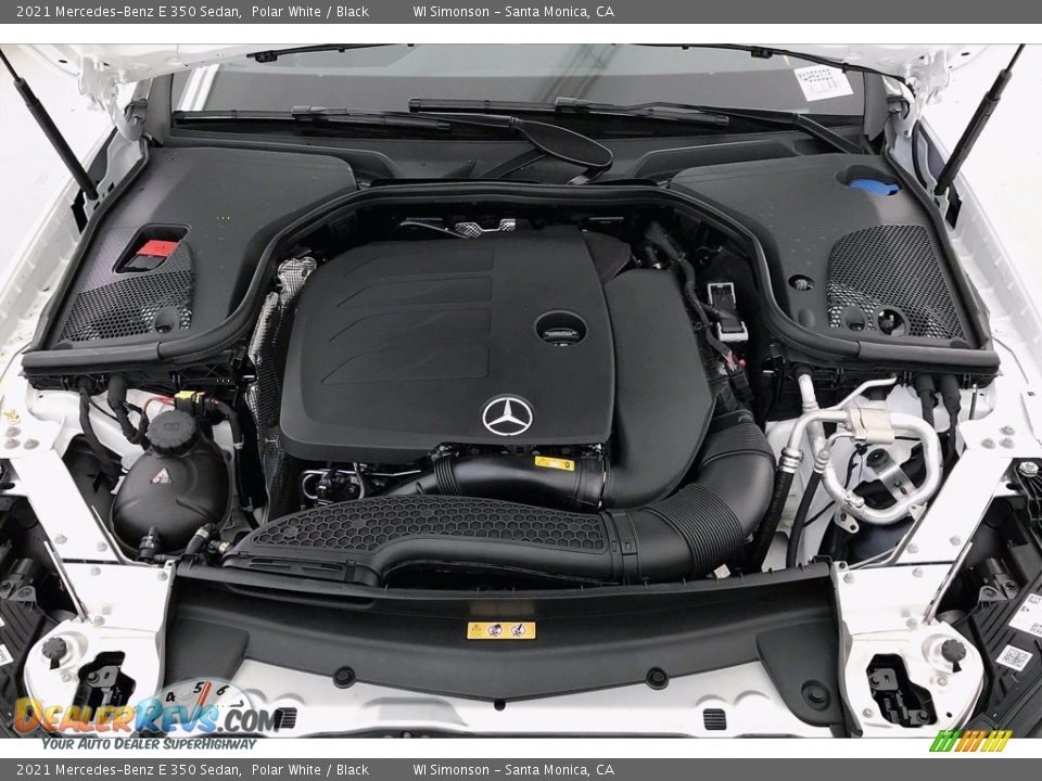 2021 Mercedes-Benz E 350 Sedan Polar White / Black Photo #9