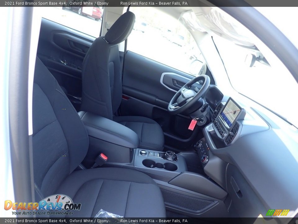 2021 Ford Bronco Sport Base 4x4 Oxford White / Ebony Photo #13