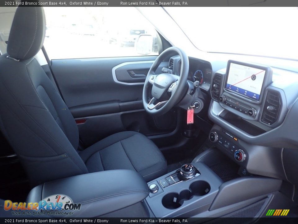 2021 Ford Bronco Sport Base 4x4 Oxford White / Ebony Photo #14