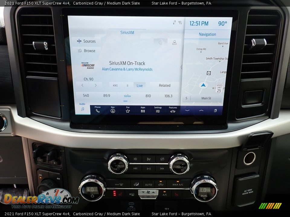 2021 Ford F150 XLT SuperCrew 4x4 Carbonized Gray / Medium Dark Slate Photo #20