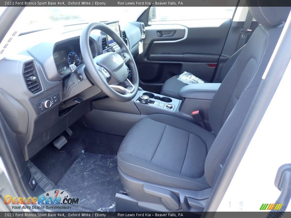 2021 Ford Bronco Sport Base 4x4 Oxford White / Ebony Photo #15