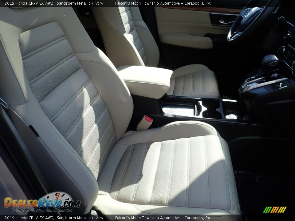 2019 Honda CR-V EX AWD Sandstorm Metallic / Ivory Photo #11