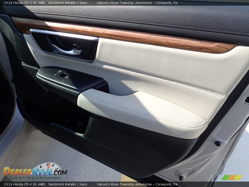 2019 Honda CR-V EX AWD Sandstorm Metallic / Ivory Photo #13