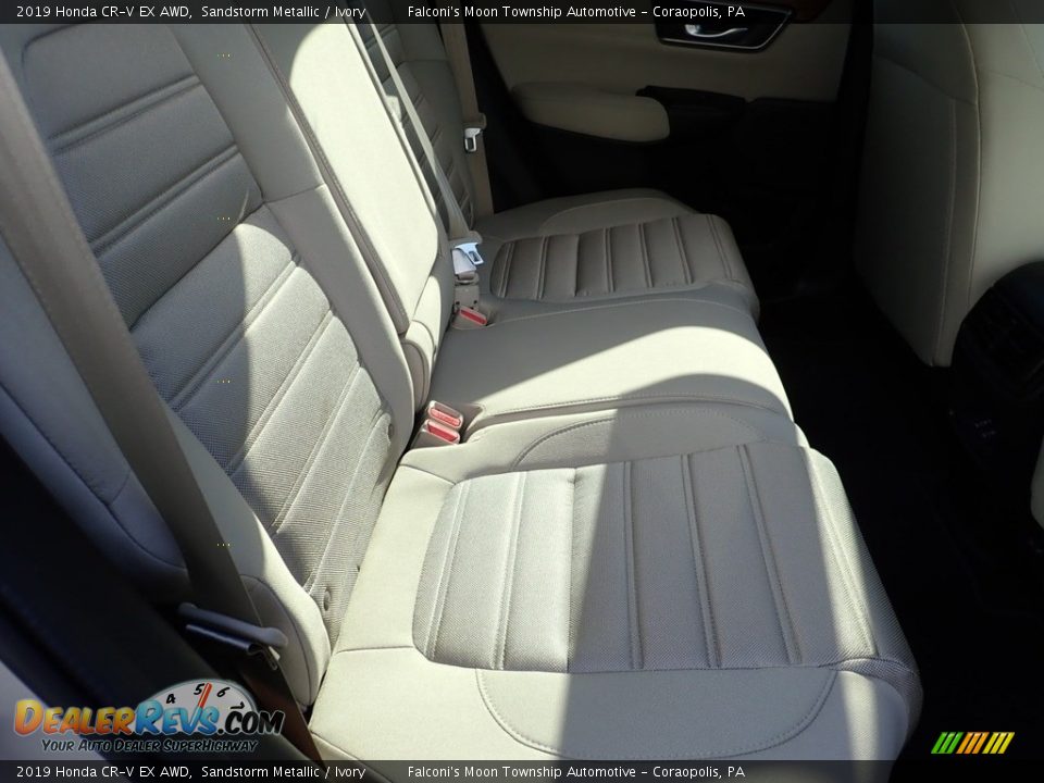 2019 Honda CR-V EX AWD Sandstorm Metallic / Ivory Photo #14