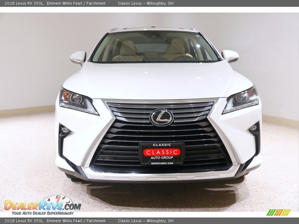 2018 Lexus RX 350L Eminent White Pearl / Parchment Photo #2