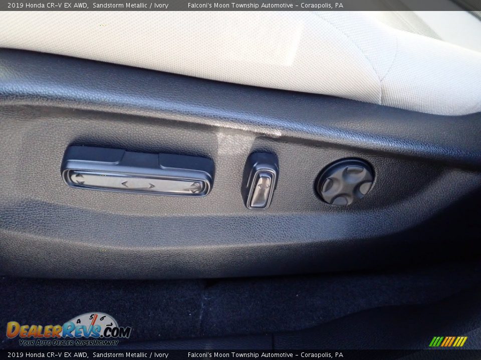 2019 Honda CR-V EX AWD Sandstorm Metallic / Ivory Photo #19