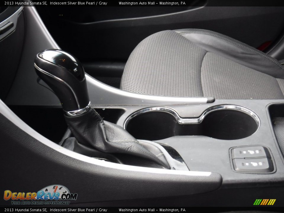 2013 Hyundai Sonata SE Iridescent Silver Blue Pearl / Gray Photo #15