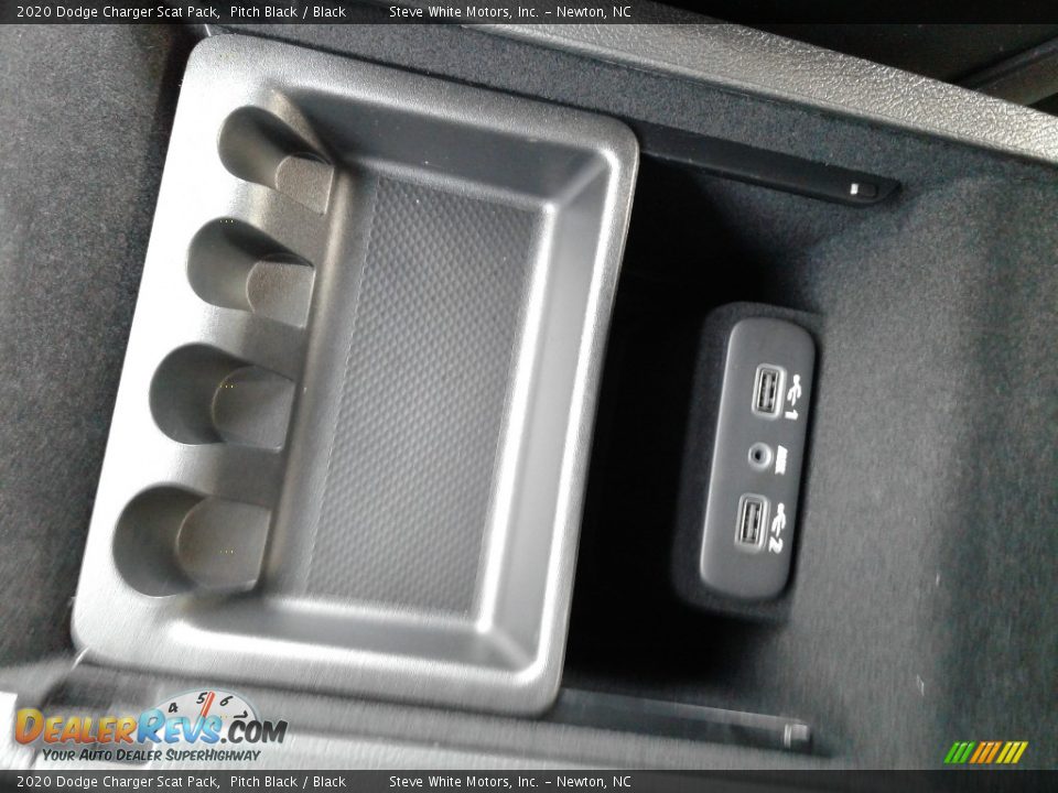 2020 Dodge Charger Scat Pack Pitch Black / Black Photo #29