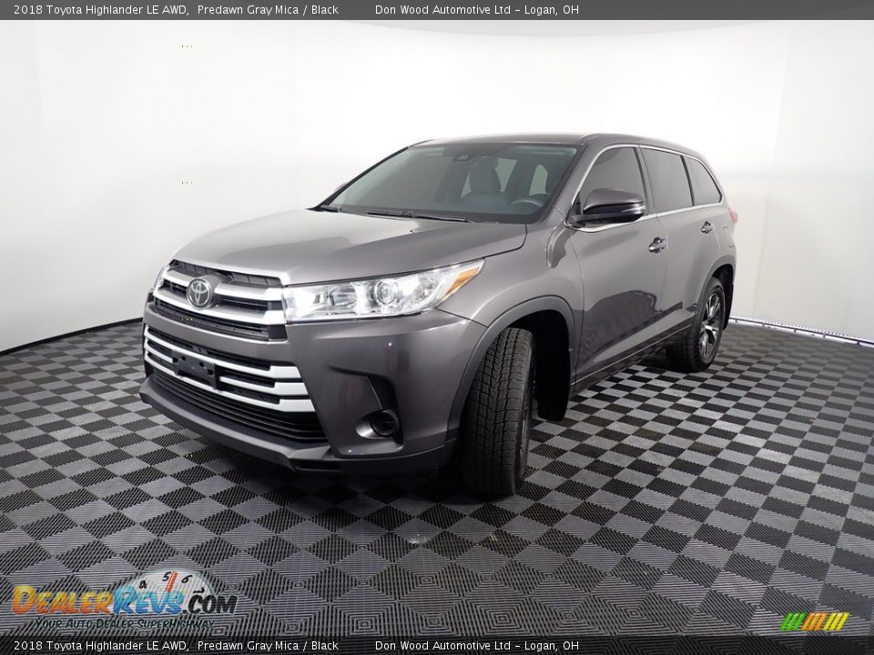 2018 Toyota Highlander LE AWD Predawn Gray Mica / Black Photo #8