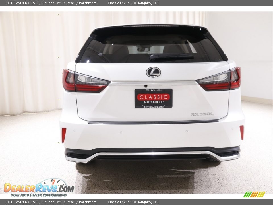 2018 Lexus RX 350L Eminent White Pearl / Parchment Photo #19