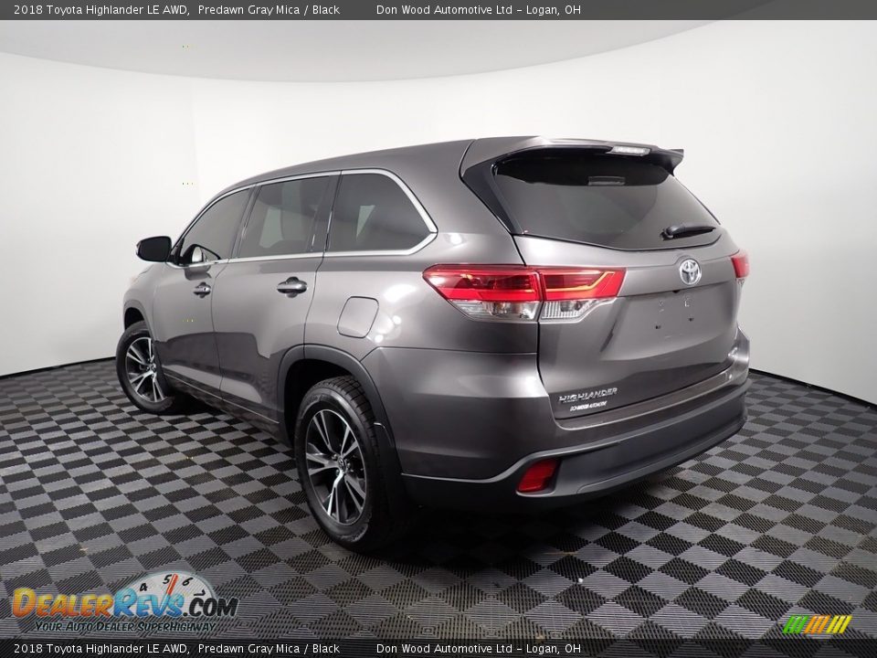 2018 Toyota Highlander LE AWD Predawn Gray Mica / Black Photo #11