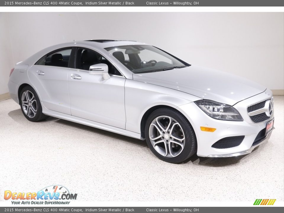 Front 3/4 View of 2015 Mercedes-Benz CLS 400 4Matic Coupe Photo #1