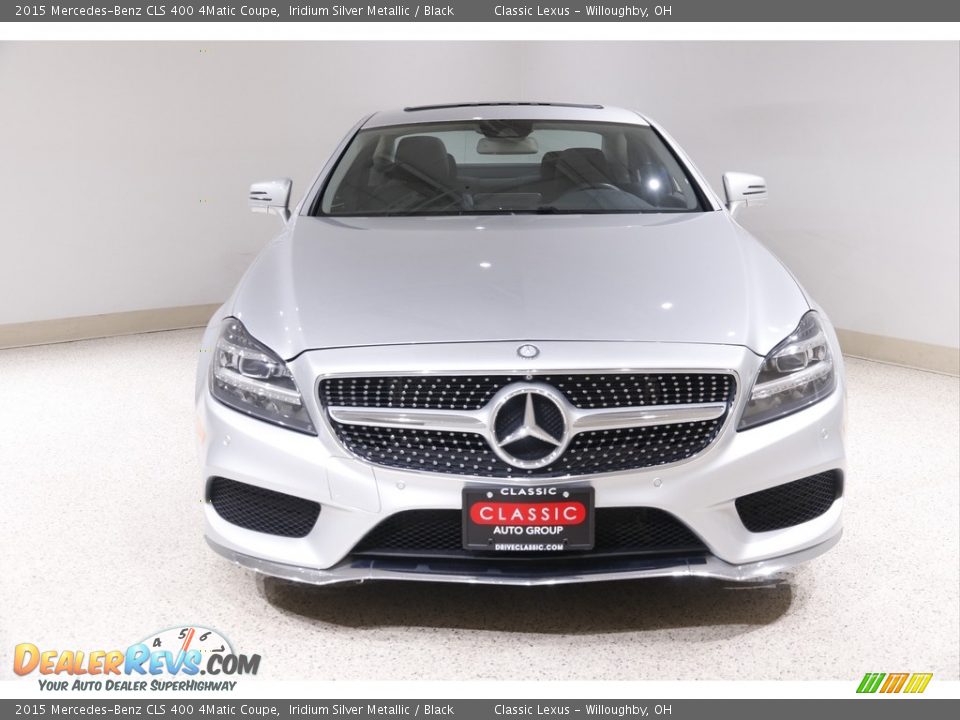 2015 Mercedes-Benz CLS 400 4Matic Coupe Iridium Silver Metallic / Black Photo #2