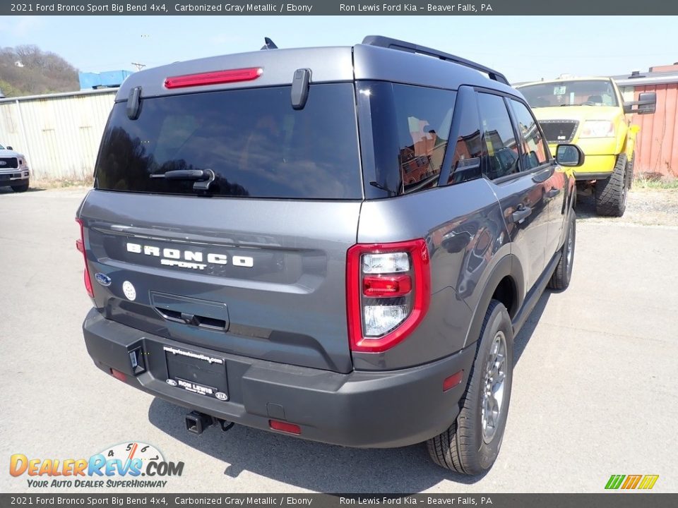 2021 Ford Bronco Sport Big Bend 4x4 Carbonized Gray Metallic / Ebony Photo #2