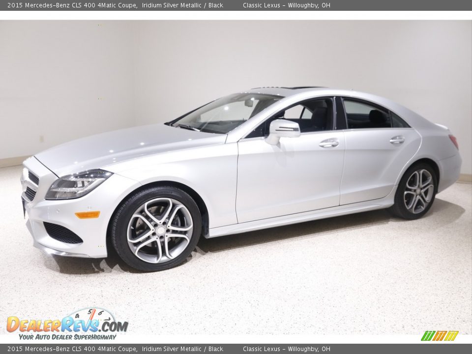 Iridium Silver Metallic 2015 Mercedes-Benz CLS 400 4Matic Coupe Photo #3