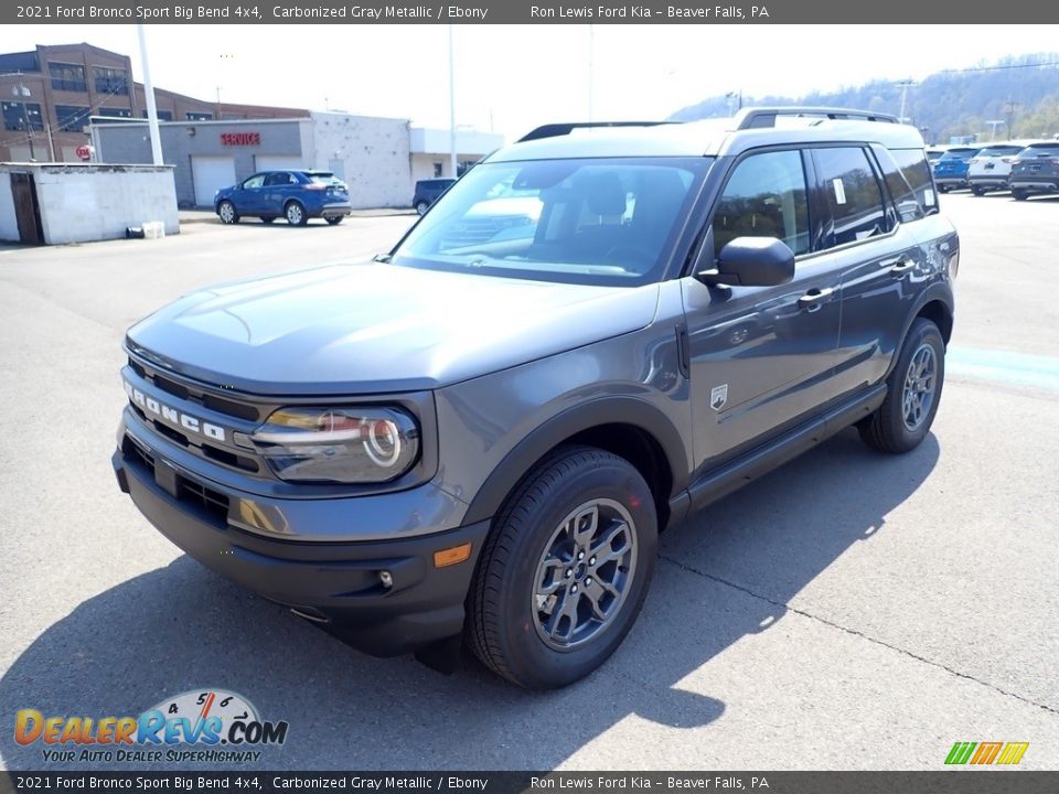 2021 Ford Bronco Sport Big Bend 4x4 Carbonized Gray Metallic / Ebony Photo #5