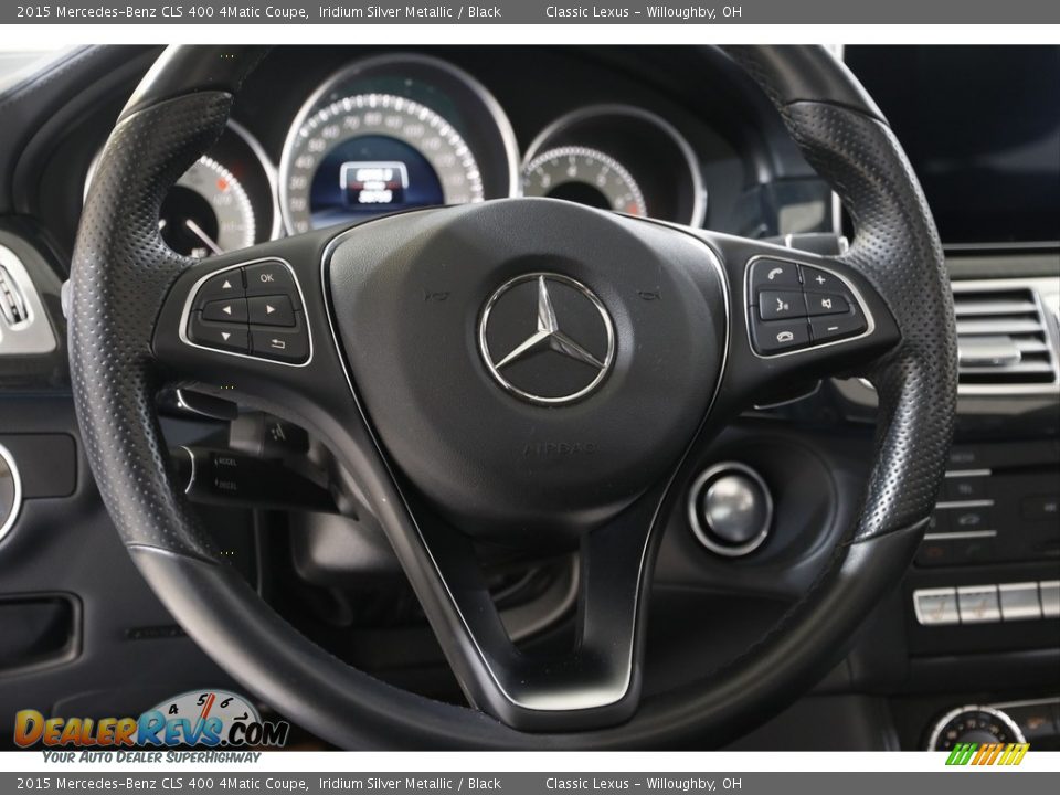 2015 Mercedes-Benz CLS 400 4Matic Coupe Steering Wheel Photo #7