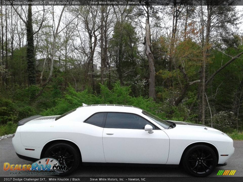 2017 Dodge Challenger SXT White Knuckle / Black Photo #6