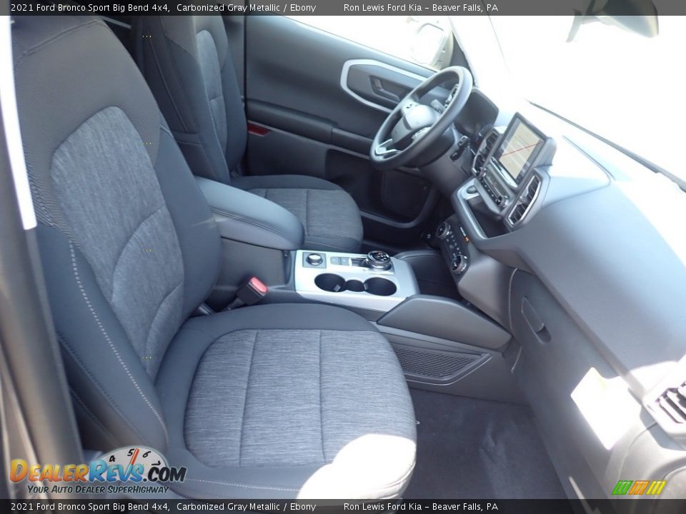 2021 Ford Bronco Sport Big Bend 4x4 Carbonized Gray Metallic / Ebony Photo #11