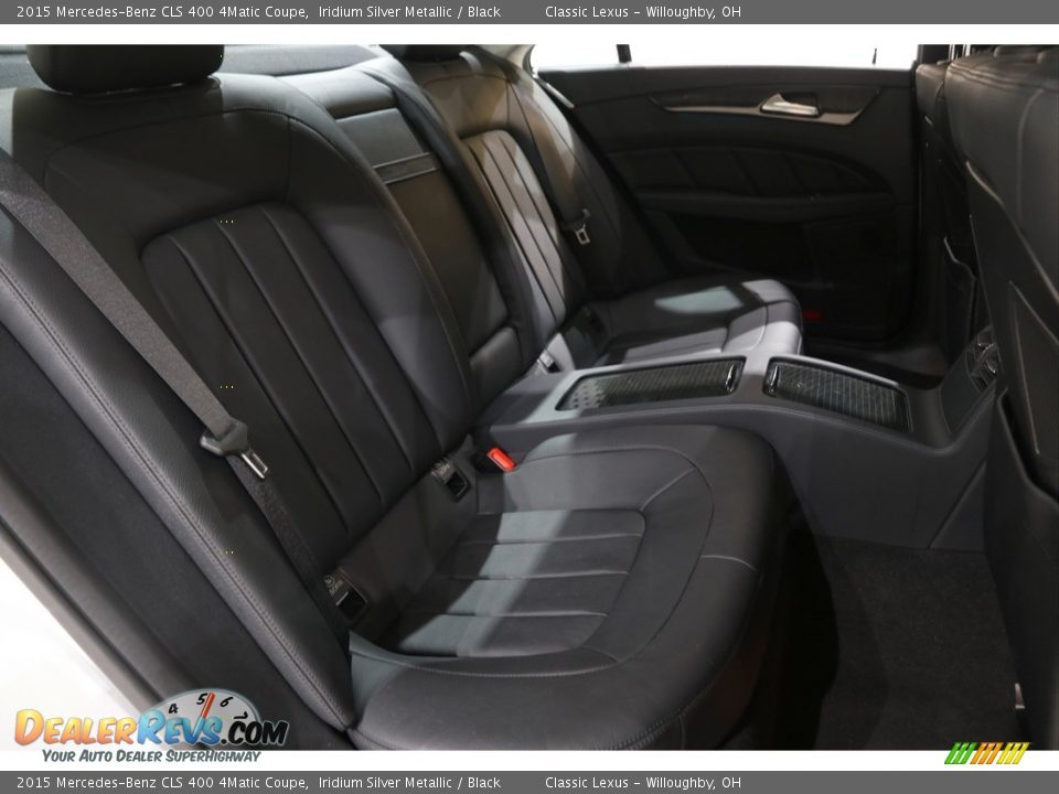Rear Seat of 2015 Mercedes-Benz CLS 400 4Matic Coupe Photo #17