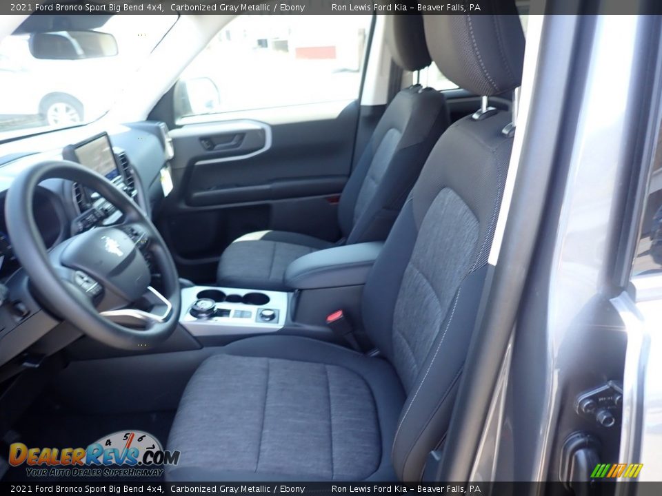 2021 Ford Bronco Sport Big Bend 4x4 Carbonized Gray Metallic / Ebony Photo #16
