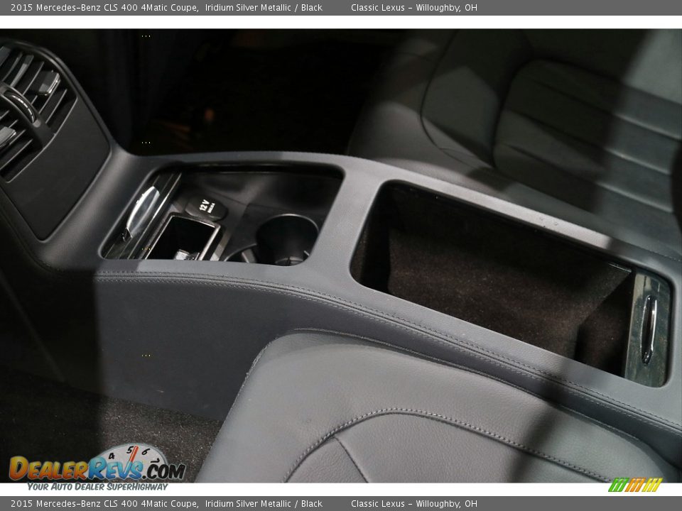2015 Mercedes-Benz CLS 400 4Matic Coupe Iridium Silver Metallic / Black Photo #19