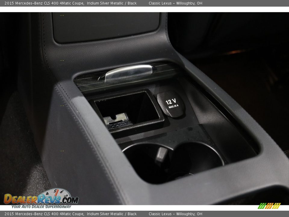 2015 Mercedes-Benz CLS 400 4Matic Coupe Iridium Silver Metallic / Black Photo #20