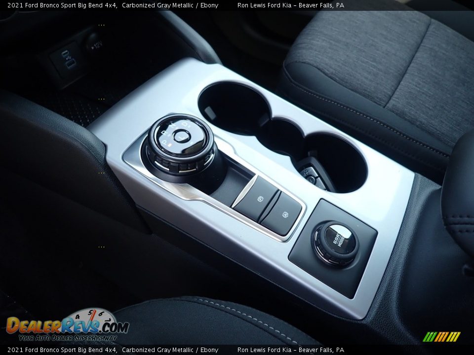 2021 Ford Bronco Sport Big Bend 4x4 Carbonized Gray Metallic / Ebony Photo #19