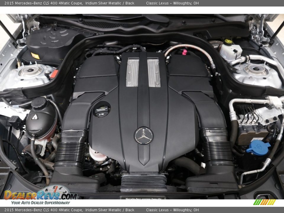 2015 Mercedes-Benz CLS 400 4Matic Coupe 3.0 Liter DI Twin-Turbocharged DOHC 24-Valve VVT V6 Engine Photo #22