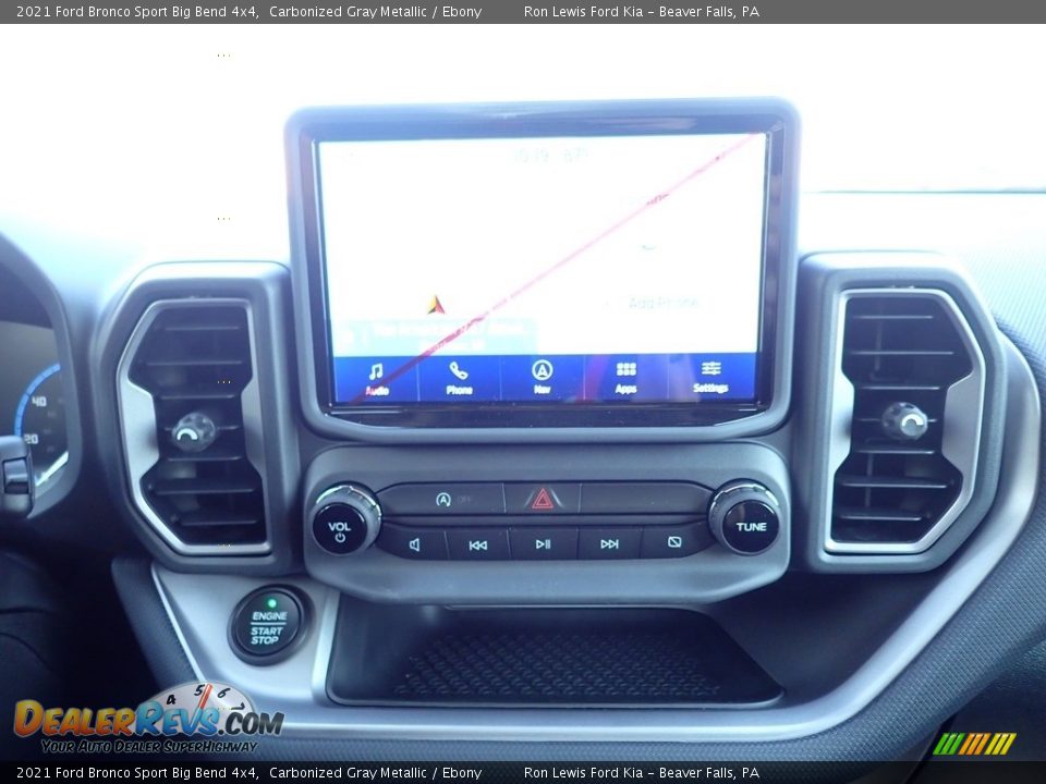 2021 Ford Bronco Sport Big Bend 4x4 Carbonized Gray Metallic / Ebony Photo #20