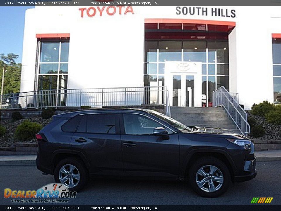 2019 Toyota RAV4 XLE Lunar Rock / Black Photo #2