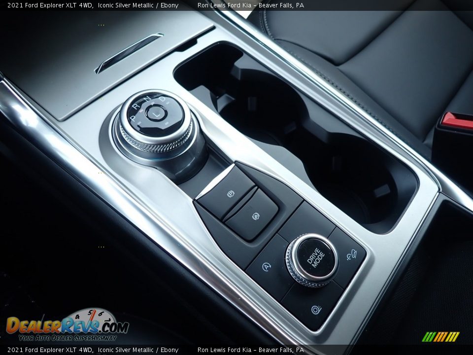 2021 Ford Explorer XLT 4WD Iconic Silver Metallic / Ebony Photo #24